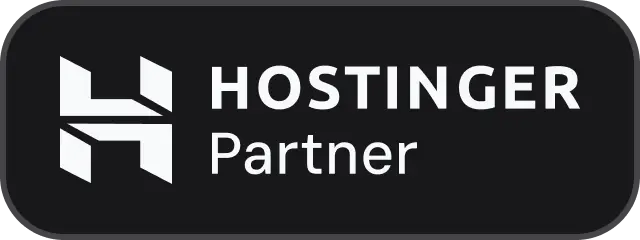 Official Hostinger Partner Badge
